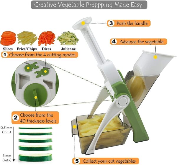 egetable Chopper Cutter