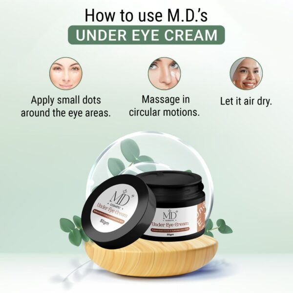 MD Cosmetic Under Eye Cream, Reduces Dark Circles - Image 3